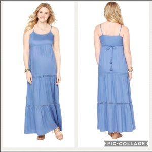 NWT Maternity maxi dress